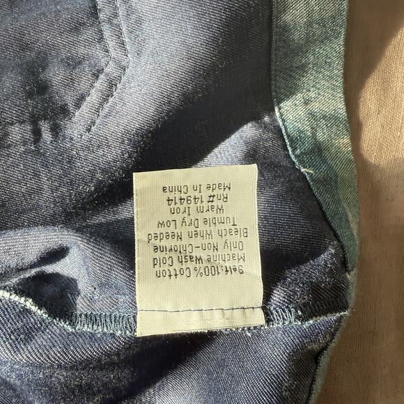 Johnny Was Patchwork Long Sleeve Button Up Top Boho Small - Picture 5 of 8